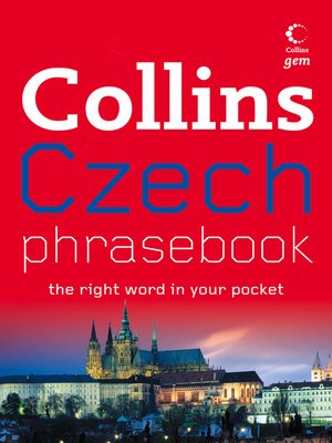 cover image of Czech Phrasebook